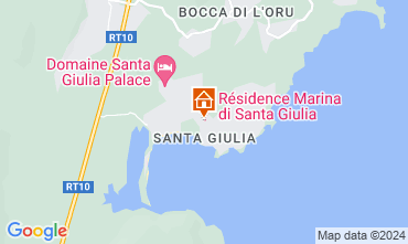 Mapa Porto Vecchio Villa 113234