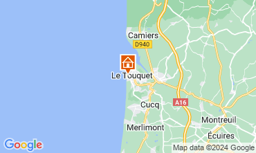 Mapa Le Touquet Apartamento 26417