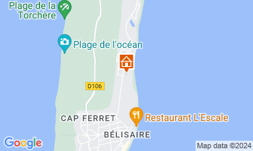 Mapa Cap Ferret Villa 112141