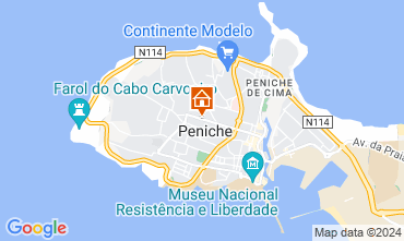 Mapa Peniche Apartamento 128523