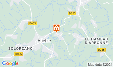 Mapa Ahetze Apartamento 84858