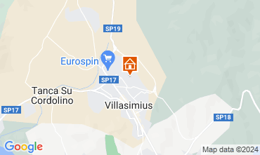 Mapa Villasimius Apartamento 110509