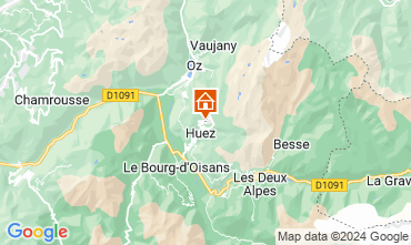 Mapa Alpe d'Huez Estudio 128233