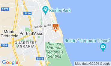 Mapa San Benedetto del Tronto Apartamento 85875