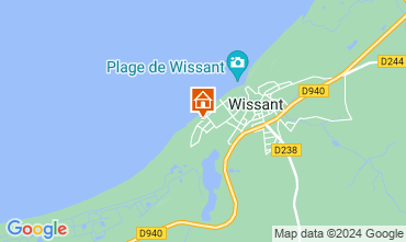 Mapa Wissant Casa rural 106031