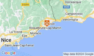 Mapa Roquebrune Cap Martin Apartamento 81034