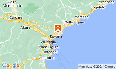 Mapa Savona Apartamento 46813