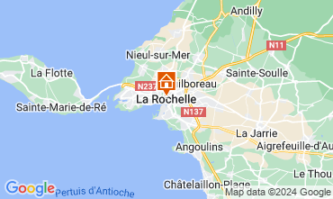Mapa La Rochelle Casa 26520