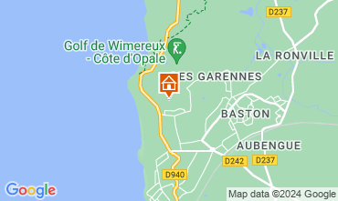 Mapa Wimereux Apartamento 8917