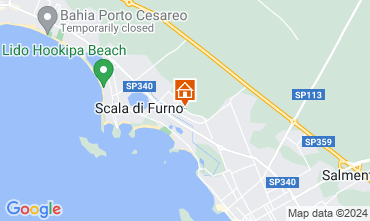 Mapa Porto Cesareo Apartamento 81636