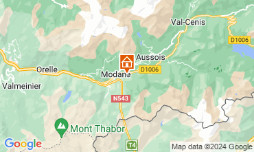 Mapa Modane Apartamento 128690