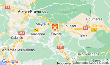 Mapa Aix en Provence Villa 117062