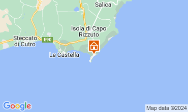 Mapa Isola di Capo Rizzuto Apartamento 68139