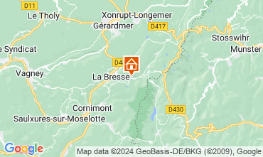 Mapa La Bresse Hohneck Apartamento 62238