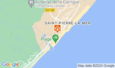 Mapa Saint Pierre la Mer Villa 112420