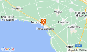 Mapa Porto Cesareo Casa 118738