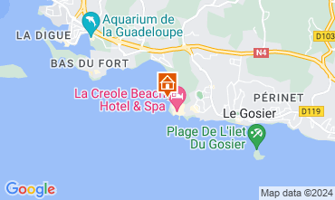 Mapa Le Gosier (Guadeloupe) Apartamento 86727