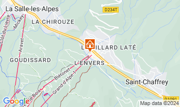 Mapa Serre Chevalier Estudio 2892