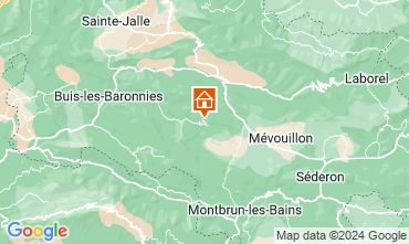 Mapa Buis les Baronnies Casa rural 128907