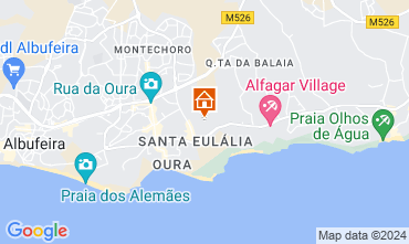 Mapa Albufeira Apartamento 128250