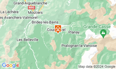 Mapa Courchevel Apartamento 120846