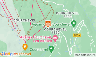 Mapa Courchevel Apartamento 120846