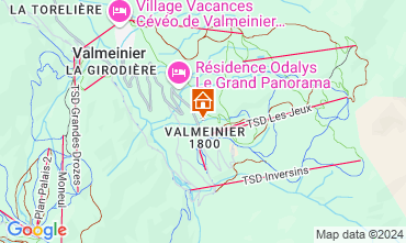 Mapa Valmeinier Apartamento 117420