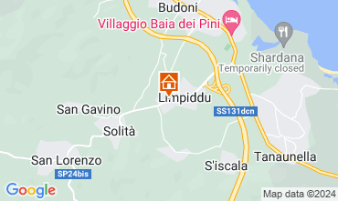 Mapa Budoni Apartamento 124649