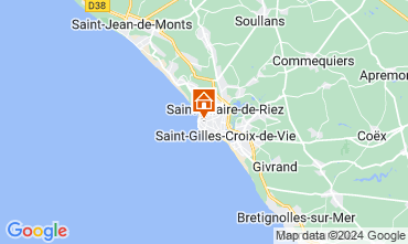 Mapa Saint Hilaire de Riez Villa 113956