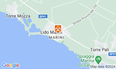 Mapa Lido Marini Apartamento 113769