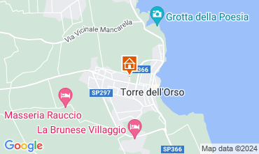 Mapa Torre dell'Orso Villa 123148