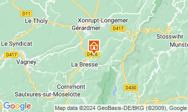 Mapa La Bresse Hohneck Apartamento 4534