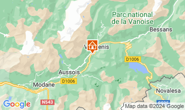 Mapa Val Cenis Apartamento 80978