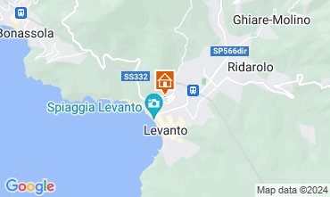 Mapa Levanto Villa 127865