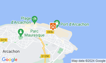 Mapa Arcachon Apartamento 21709