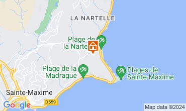 Mapa Sainte Maxime Casa 8531