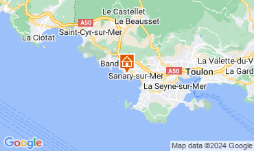 Mapa Sanary-sur-Mer Villa 119961