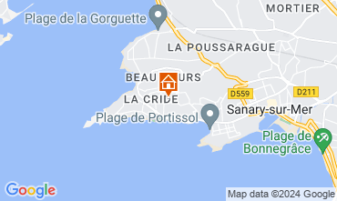 Mapa Sanary-sur-Mer Villa 119961