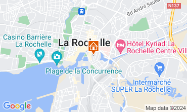 Mapa La Rochelle Apartamento 127151
