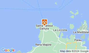 Mapa Santa Teresa di Gallura Apartamento 128386