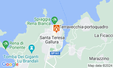 Mapa Santa Teresa di Gallura Apartamento 128386