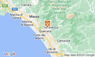 Mapa Pietrasanta Apartamento 127174