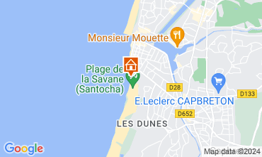 Mapa Capbreton Apartamento 121282