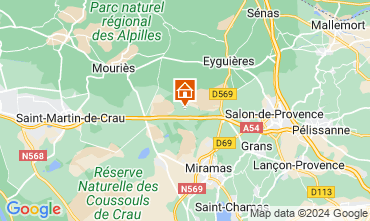 Mapa Salon de Provence Casa rural 77630