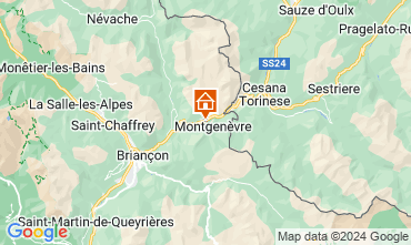 Mapa Montgenvre Estudio 98347