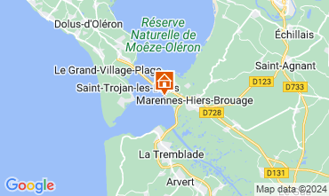 Mapa Bourcefranc-Le-Chapus Mobil home 17126