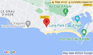 Mapa Cap d'Agde Apartamento 99055