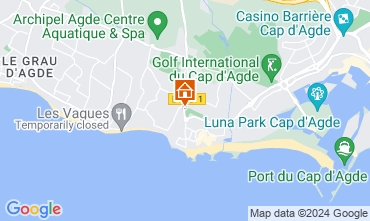 Mapa Cap d'Agde Villa 38995