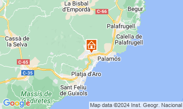 Mapa Calonge Villa 54458