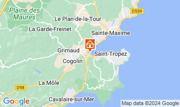 Mapa Saint Tropez Estudio 107006